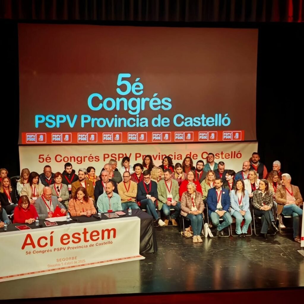 PSPV-PSOE de Vinaròs al 5è Congrés Provincial de Castelló